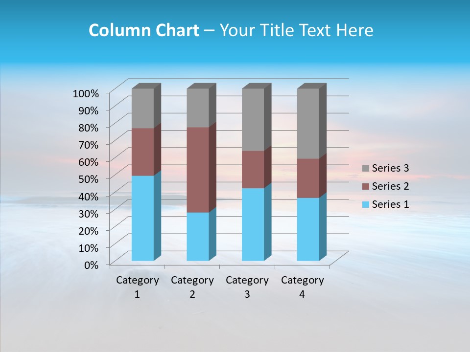 Summer Sand Touristic PowerPoint Template