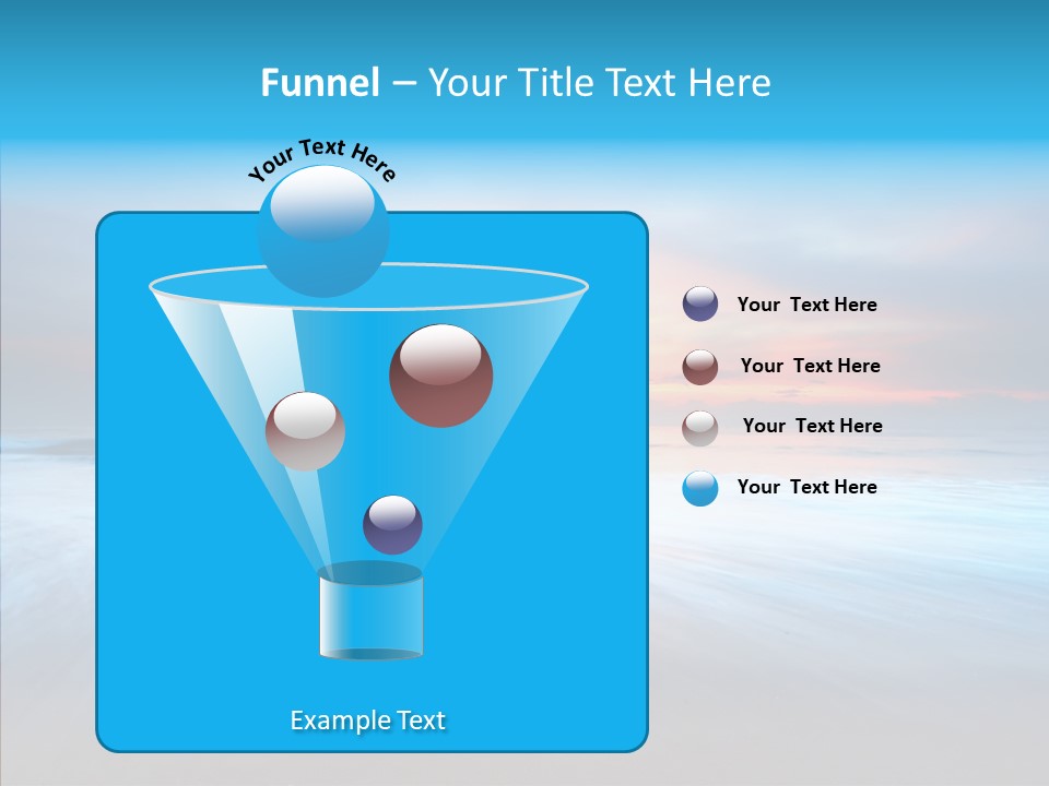 Summer Sand Touristic PowerPoint Template