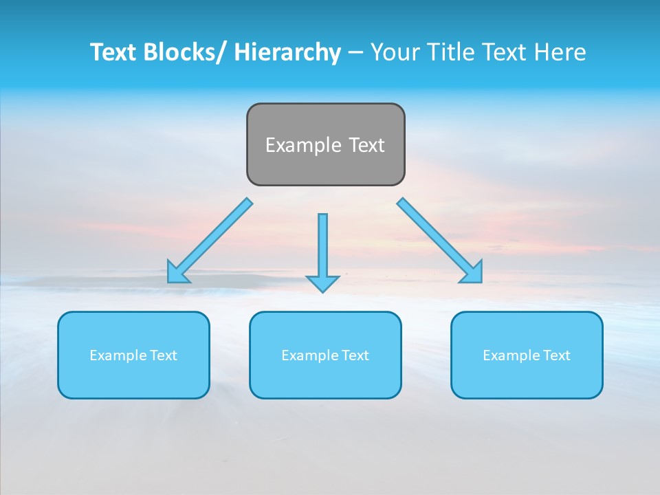 Summer Sand Touristic PowerPoint Template