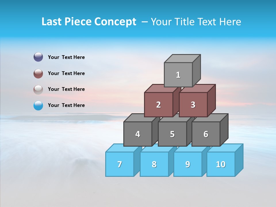 Summer Sand Touristic PowerPoint Template