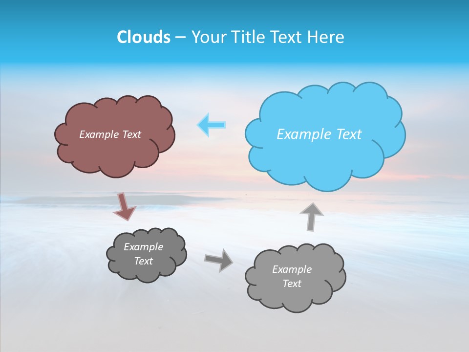 Summer Sand Touristic PowerPoint Template