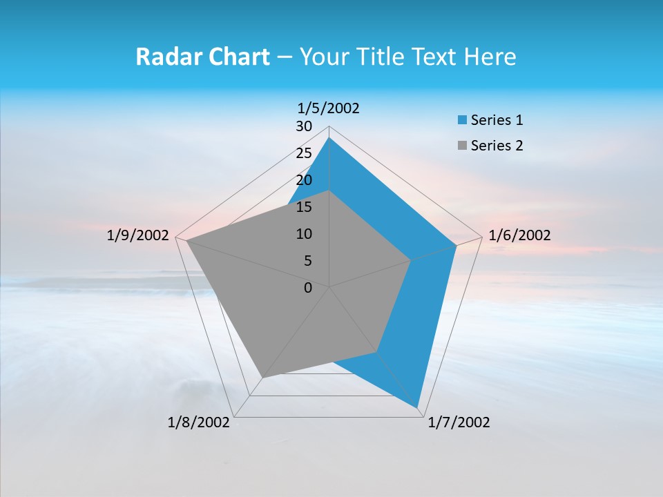 Summer Sand Touristic PowerPoint Template