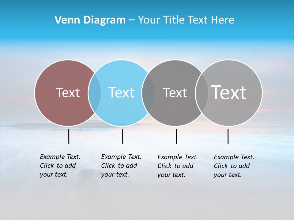 Summer Sand Touristic PowerPoint Template