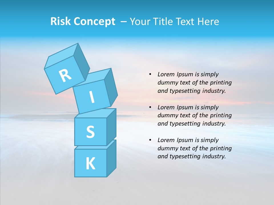 Summer Sand Touristic PowerPoint Template