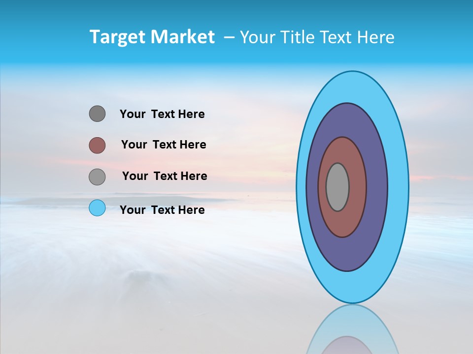 Summer Sand Touristic PowerPoint Template