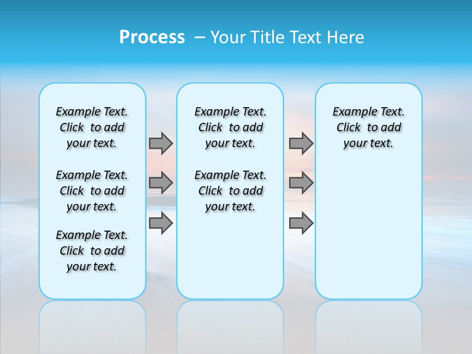 Summer Sand Touristic PowerPoint Template