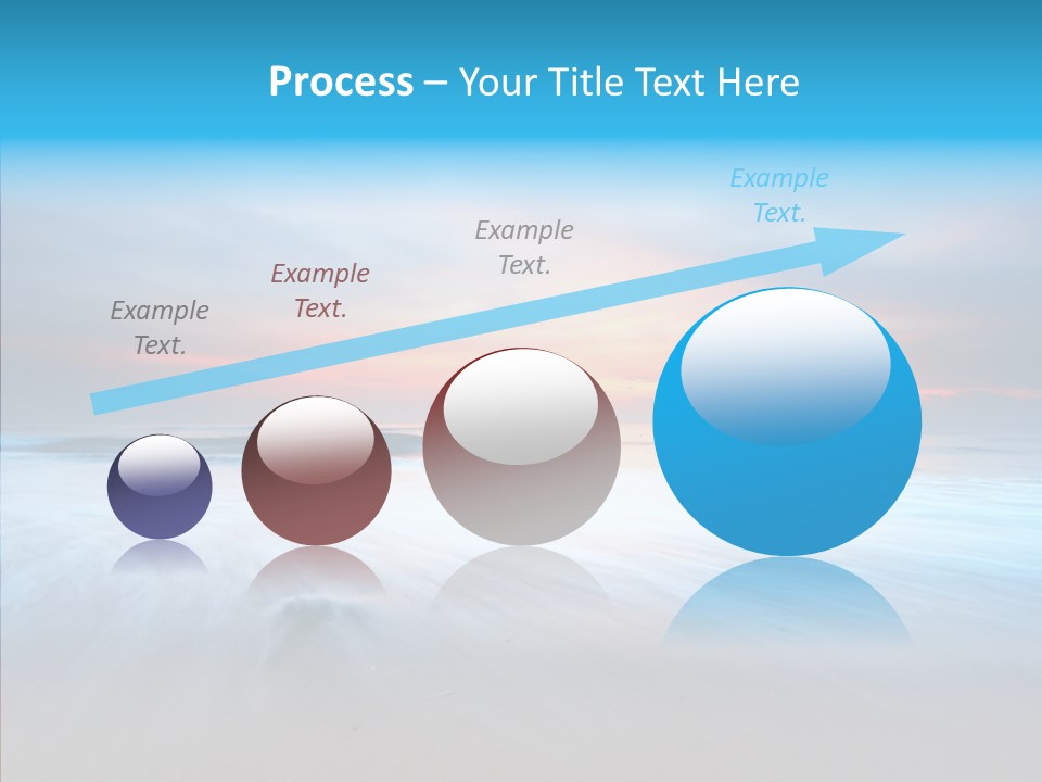 Summer Sand Touristic PowerPoint Template