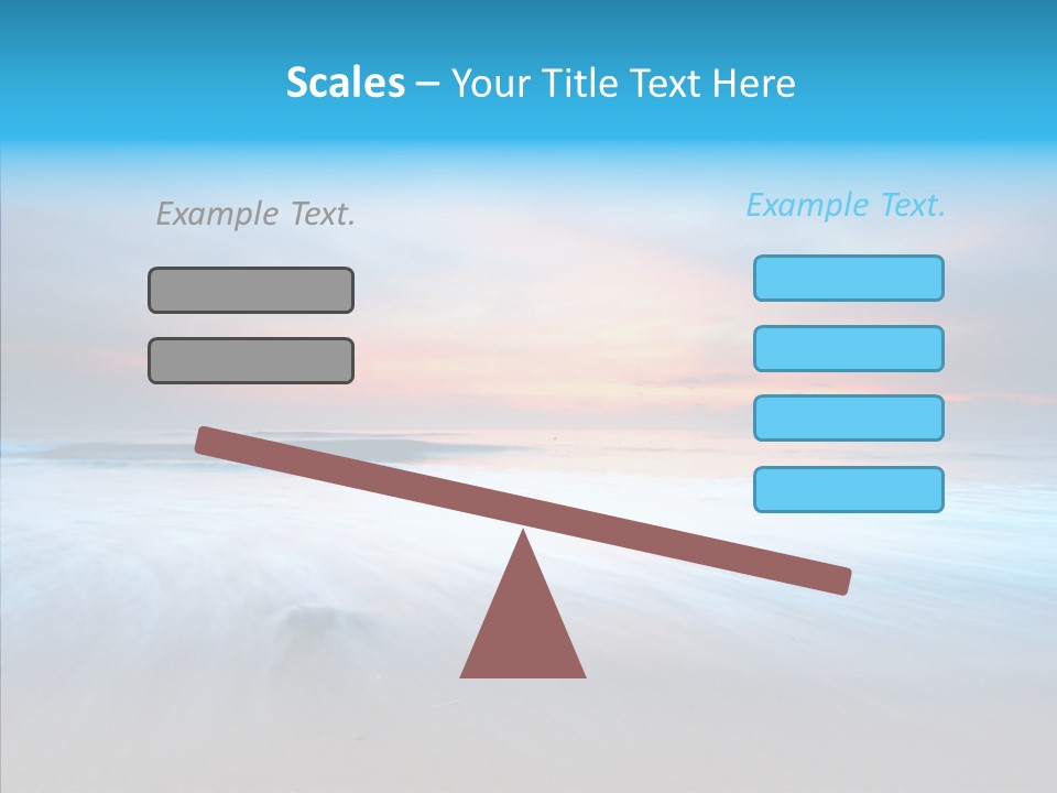 Summer Sand Touristic PowerPoint Template