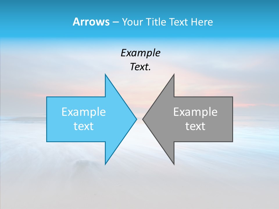 Summer Sand Touristic PowerPoint Template