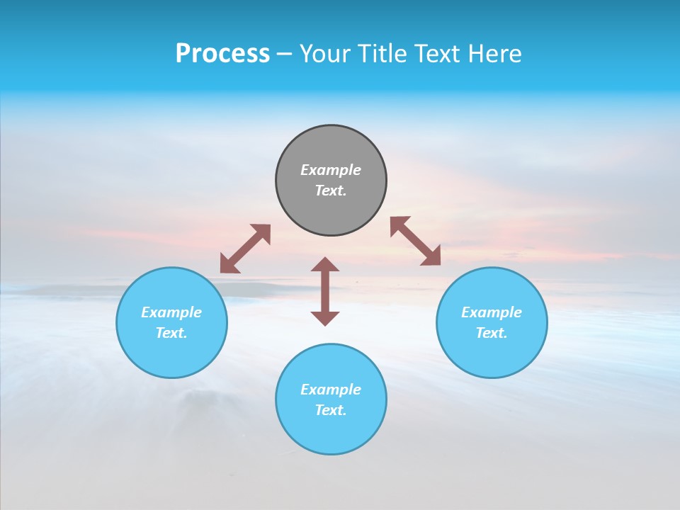 Summer Sand Touristic PowerPoint Template