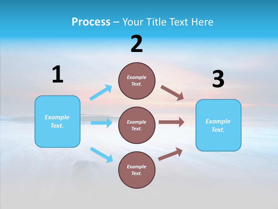 Summer Sand Touristic PowerPoint Template
