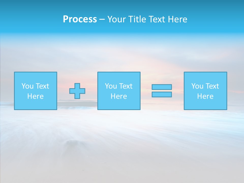 Summer Sand Touristic PowerPoint Template