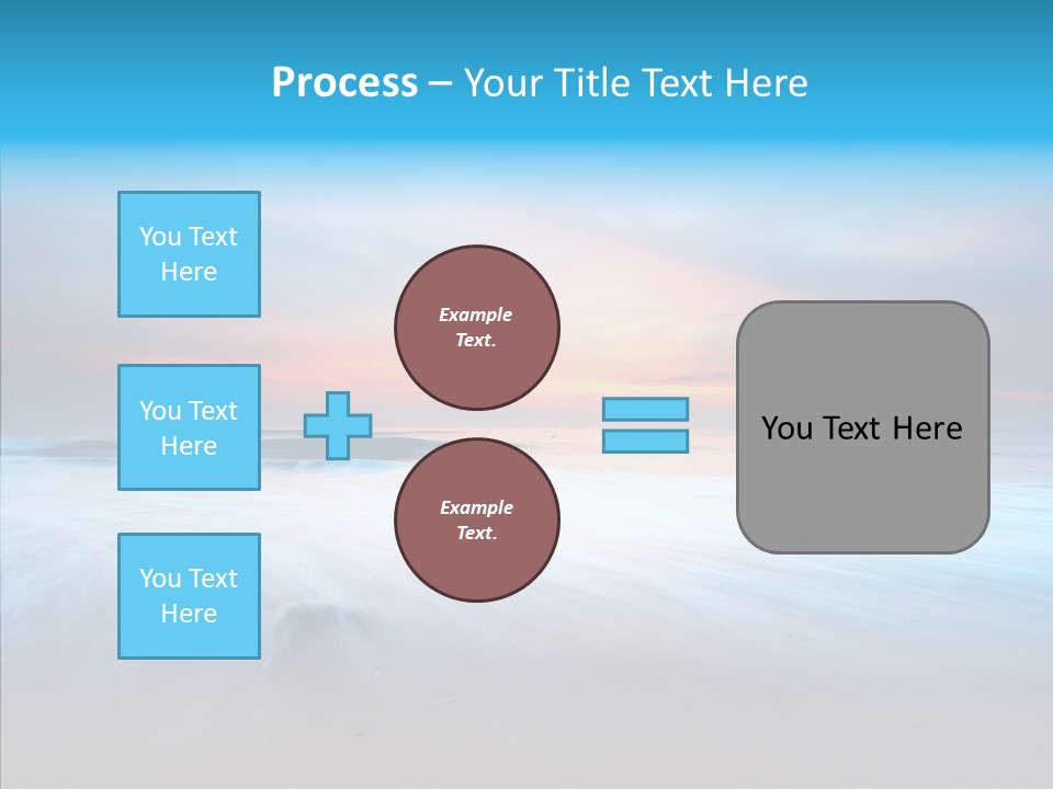 Summer Sand Touristic PowerPoint Template