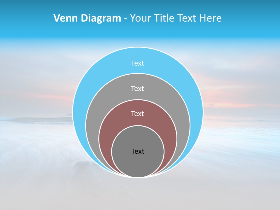 Summer Sand Touristic PowerPoint Template