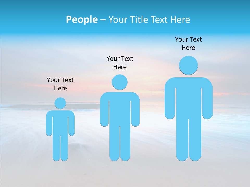 Summer Sand Touristic PowerPoint Template