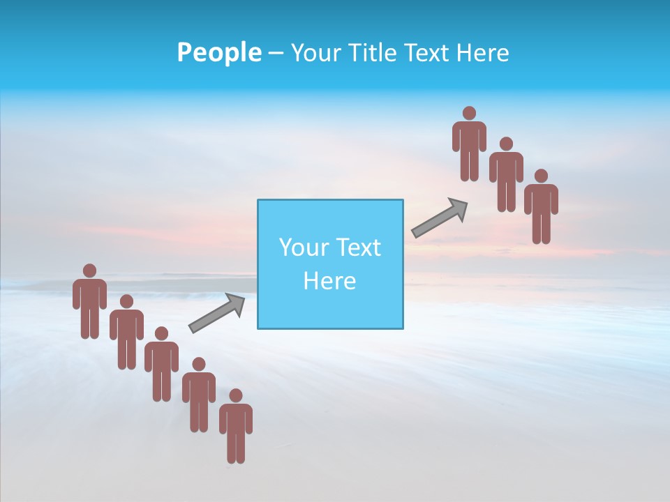 Summer Sand Touristic PowerPoint Template