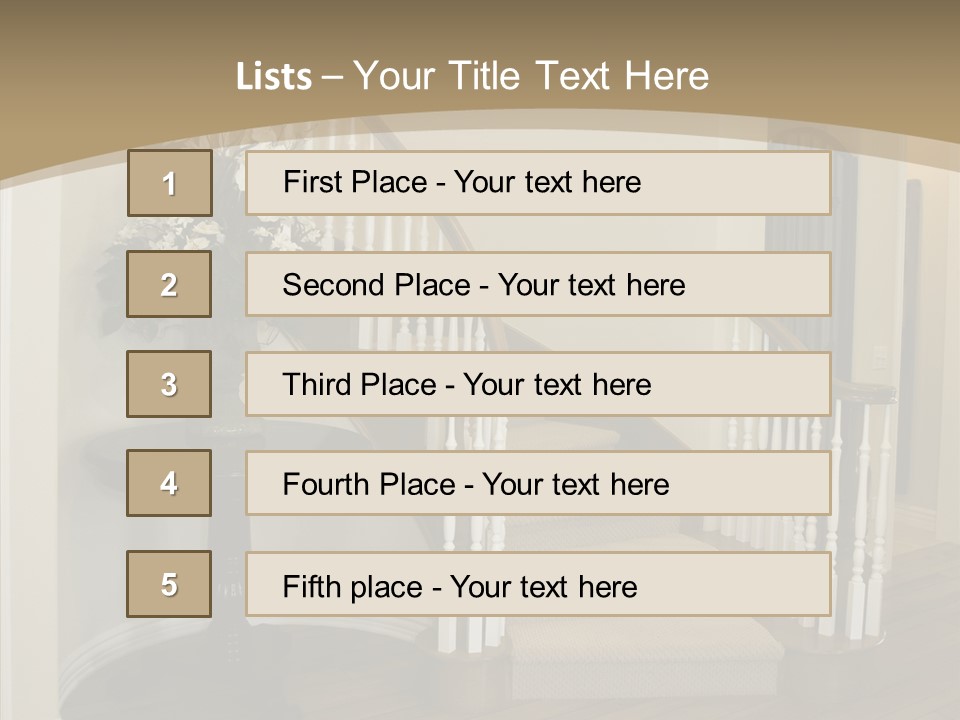 Structure Indoors Light PowerPoint Template