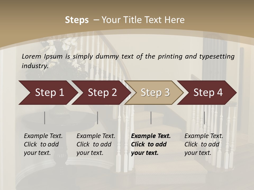 Structure Indoors Light PowerPoint Template