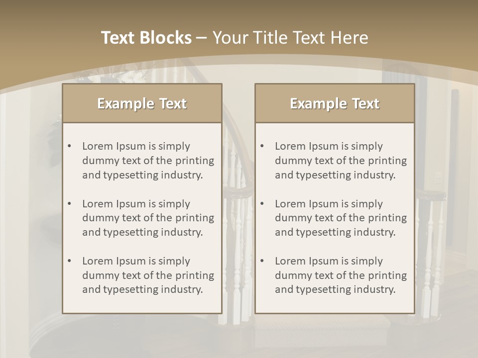 Structure Indoors Light PowerPoint Template