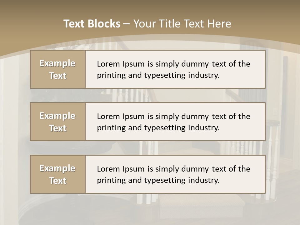 Structure Indoors Light PowerPoint Template