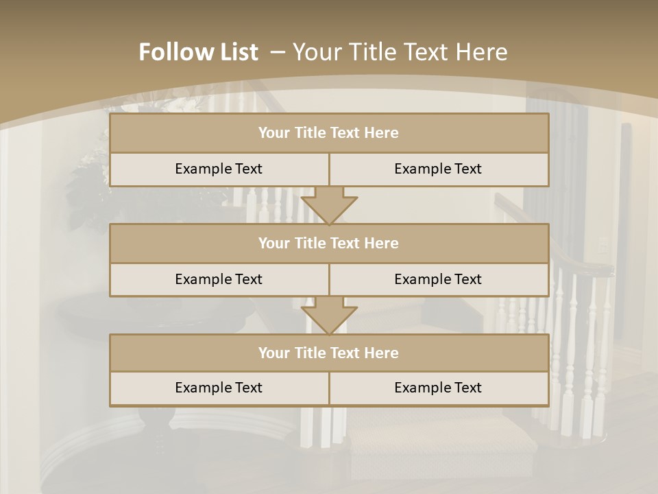 Structure Indoors Light PowerPoint Template