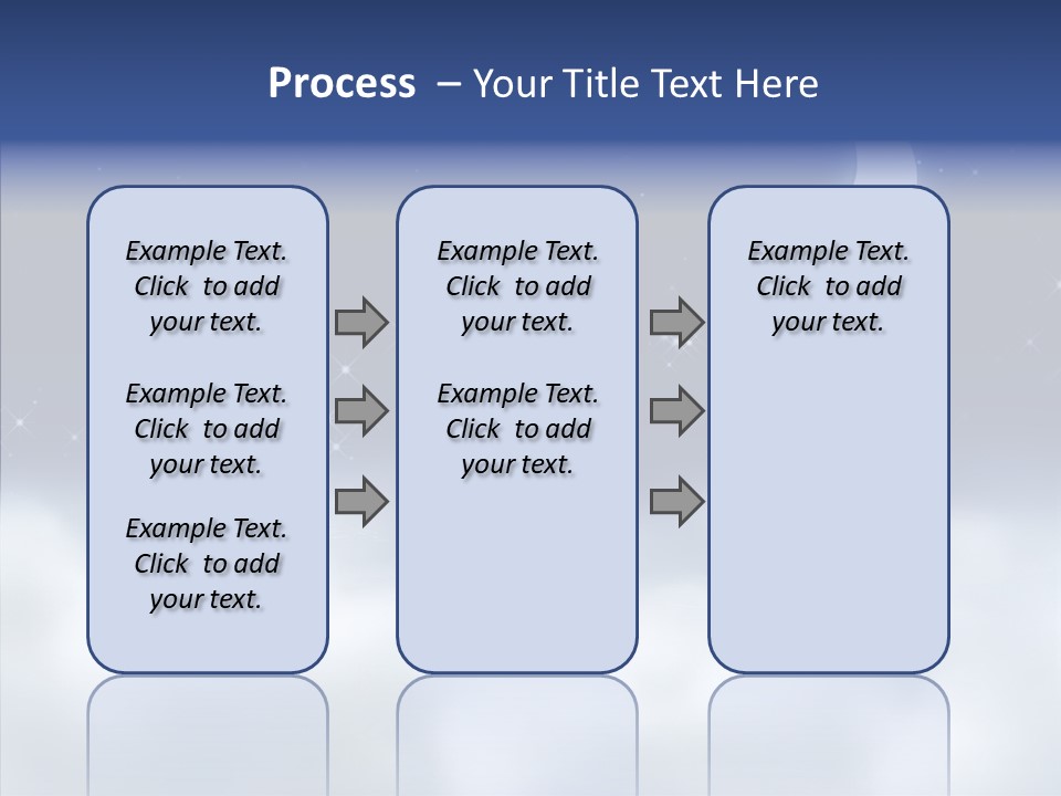 Artistic Dusk Star PowerPoint Template