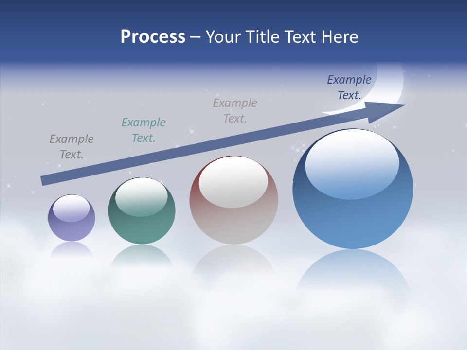 Artistic Dusk Star PowerPoint Template