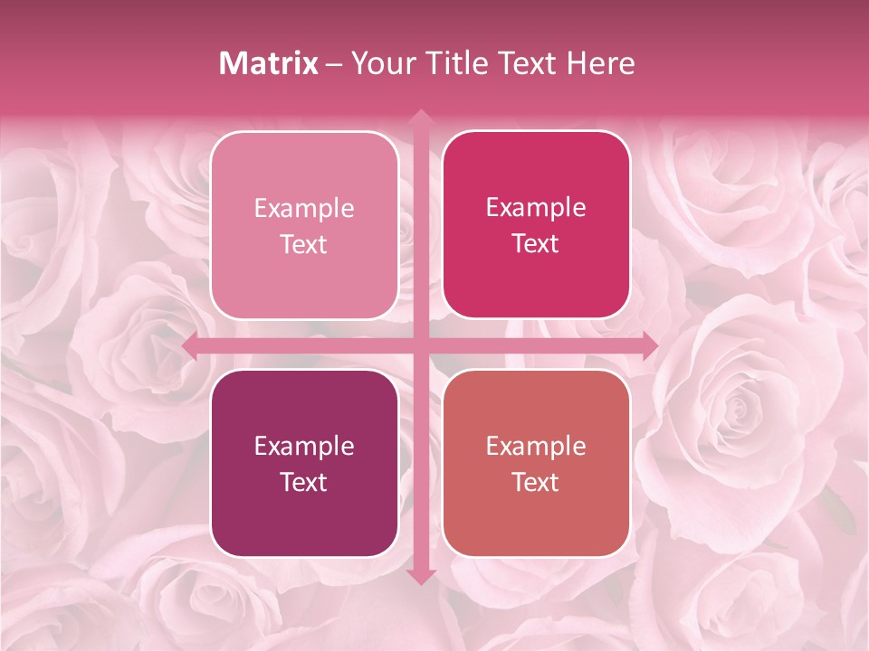 Flowers Pink Day PowerPoint Template