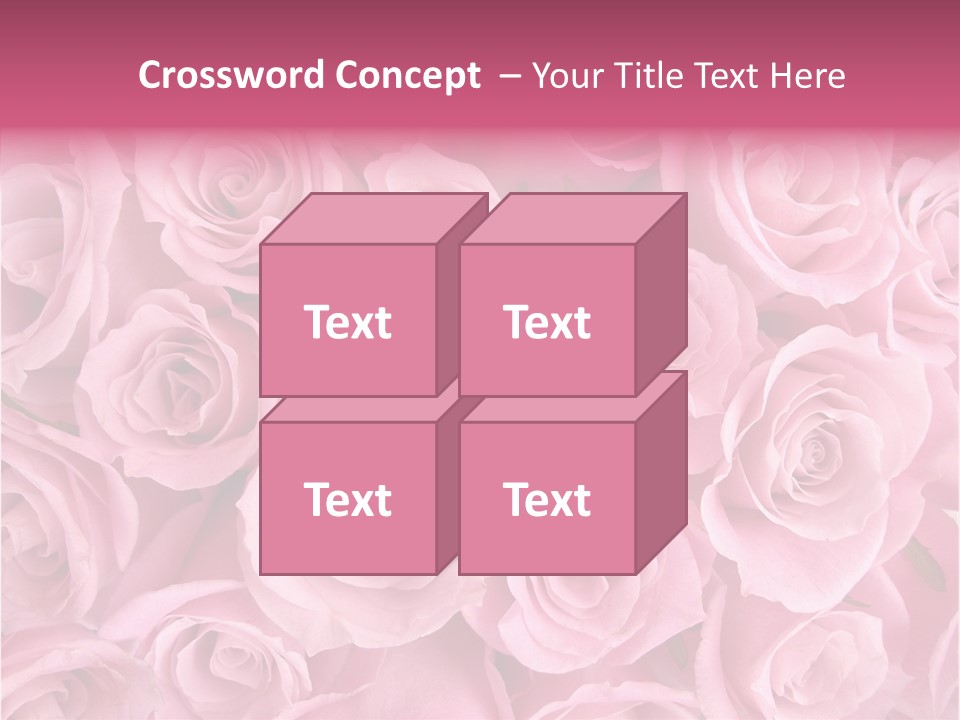 Flowers Pink Day PowerPoint Template