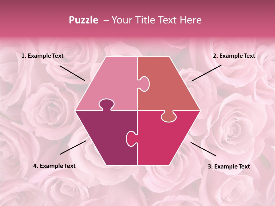 Flowers Pink Day PowerPoint Template