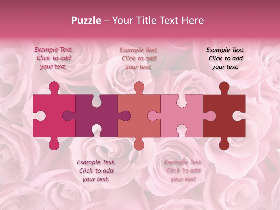 Flowers Pink Day PowerPoint Template