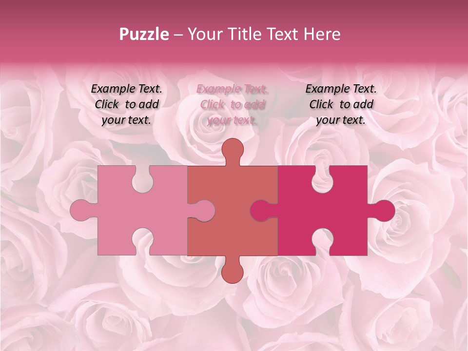 Flowers Pink Day PowerPoint Template