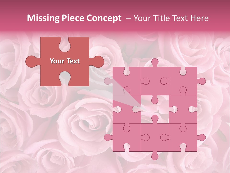 Flowers Pink Day PowerPoint Template