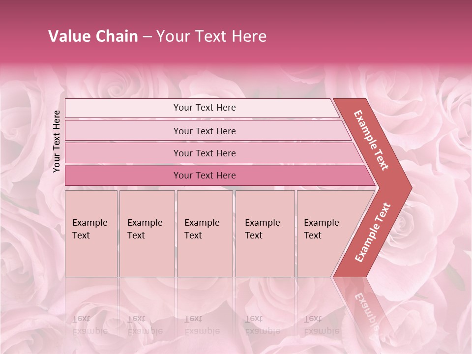 Flowers Pink Day PowerPoint Template