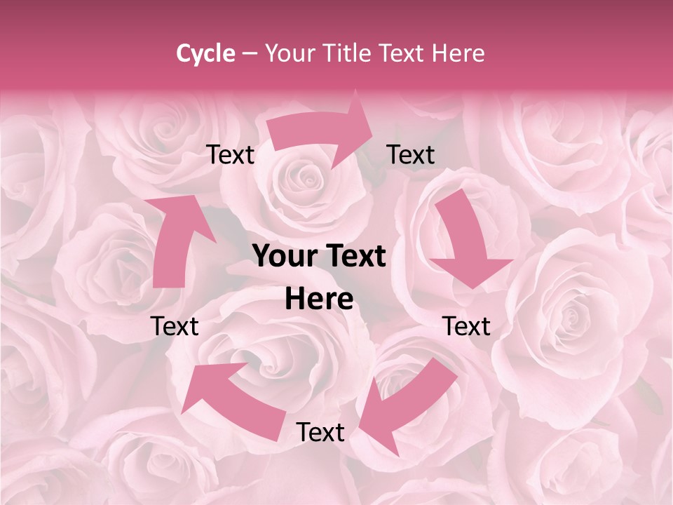 Flowers Pink Day PowerPoint Template