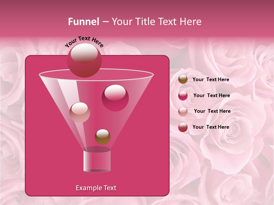 Flowers Pink Day PowerPoint Template