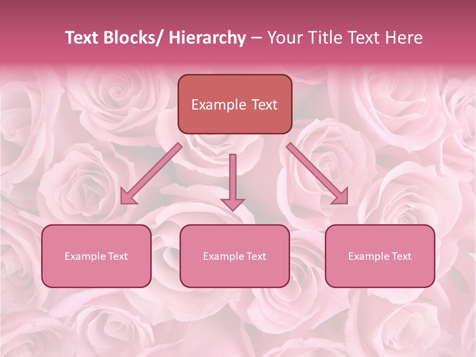 Flowers Pink Day PowerPoint Template