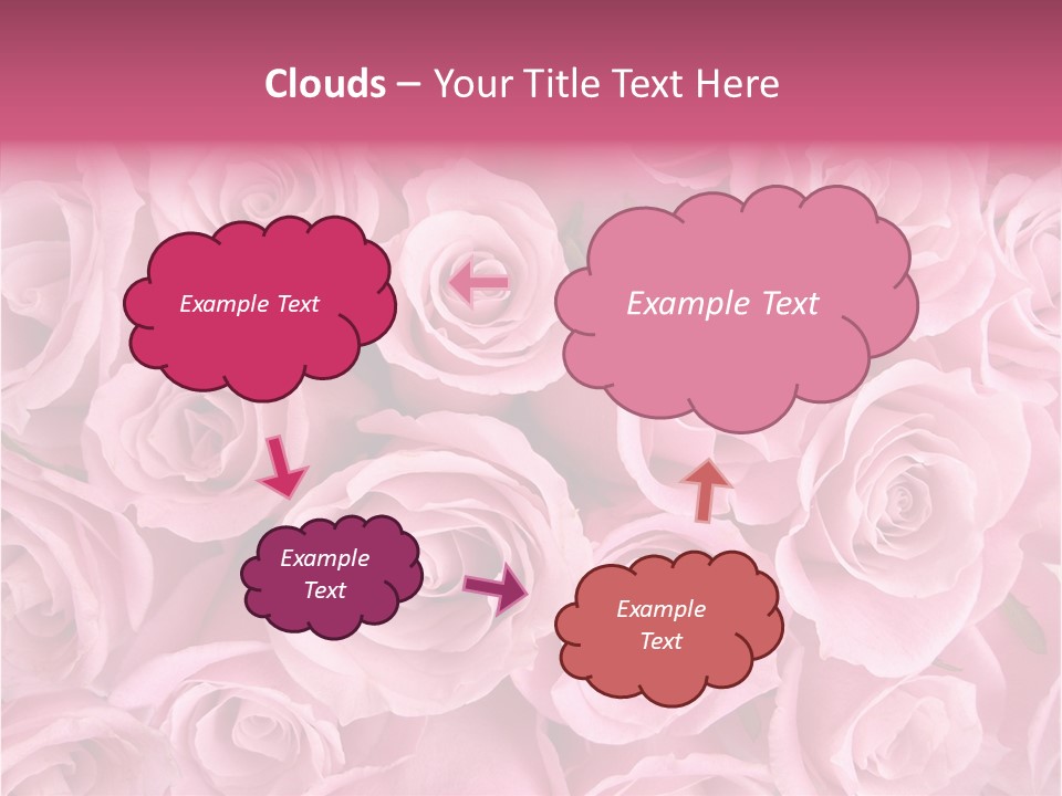 Flowers Pink Day PowerPoint Template