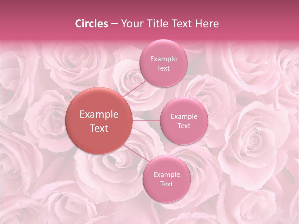 Flowers Pink Day PowerPoint Template