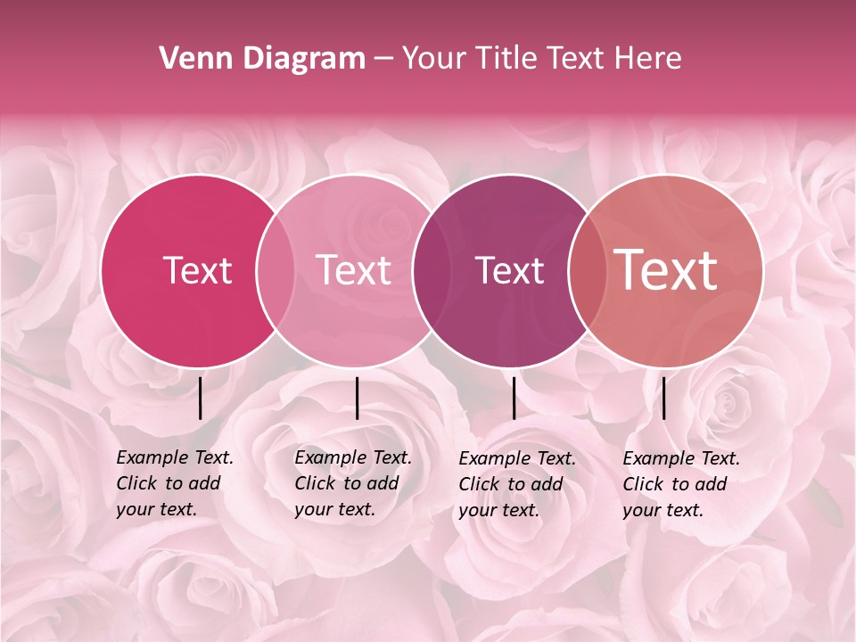 Flowers Pink Day PowerPoint Template