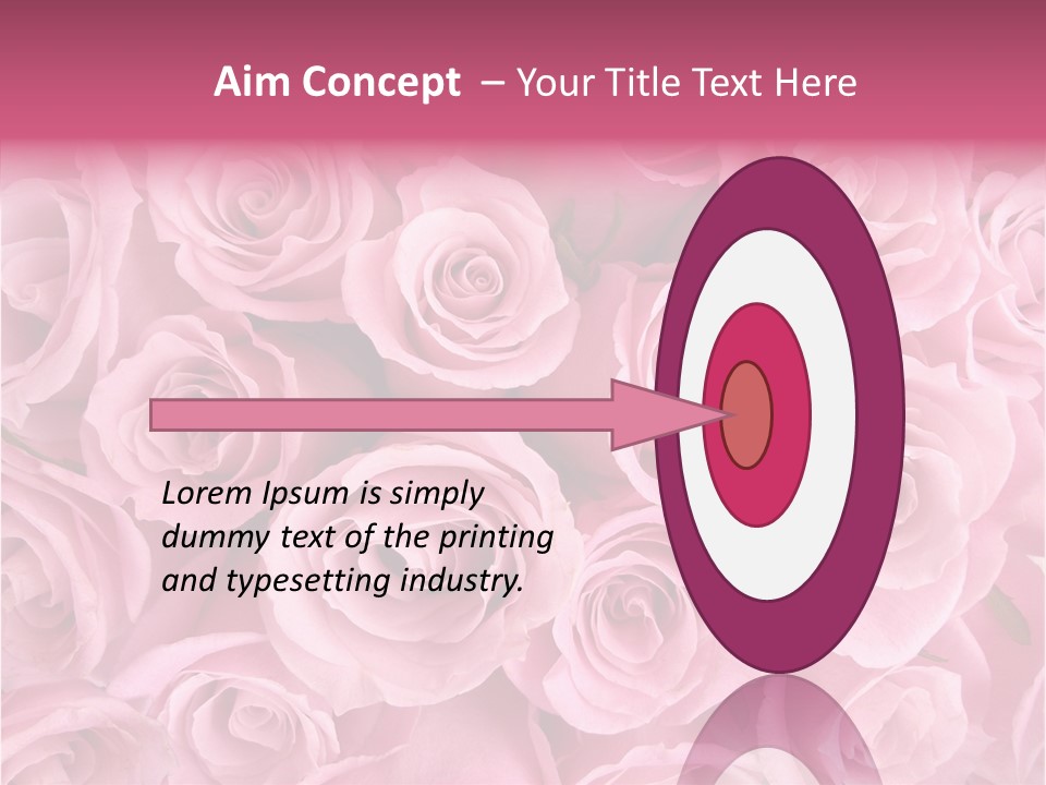 Flowers Pink Day PowerPoint Template