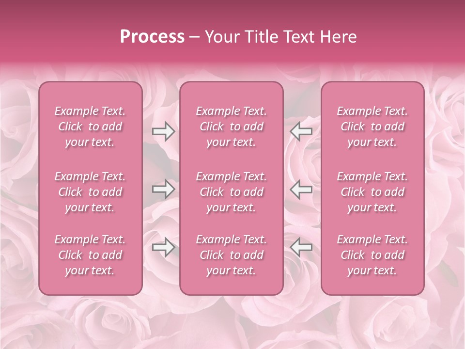 Flowers Pink Day PowerPoint Template