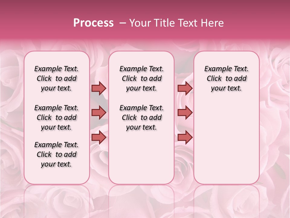 Flowers Pink Day PowerPoint Template