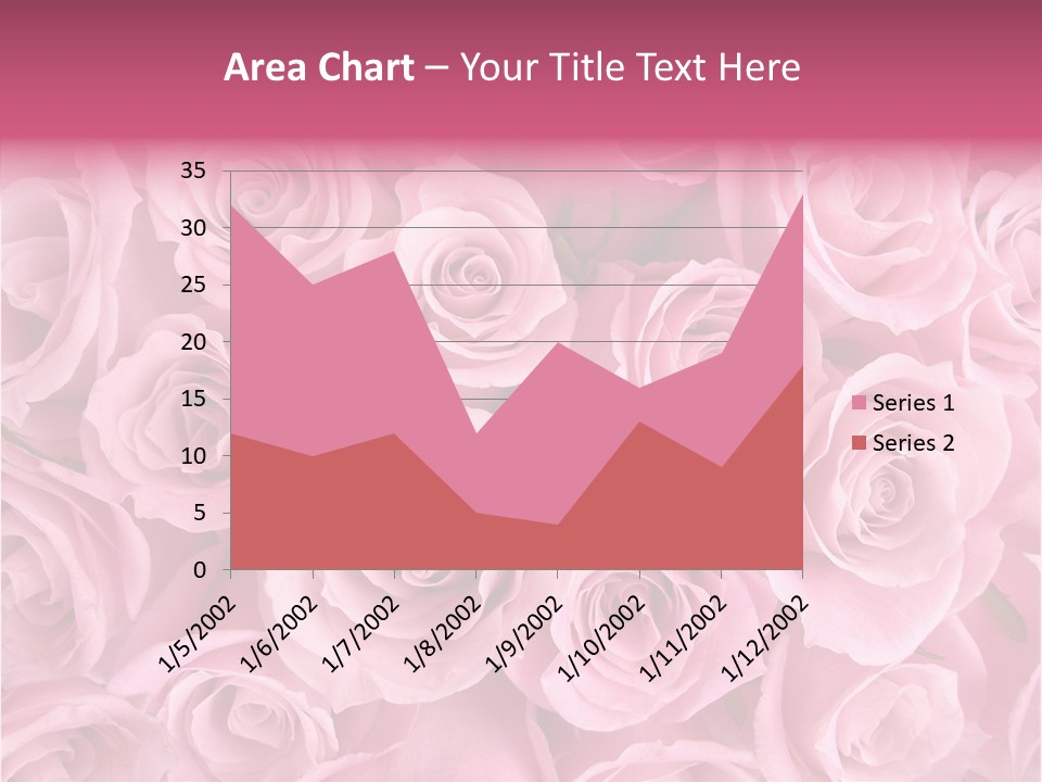 Flowers Pink Day PowerPoint Template