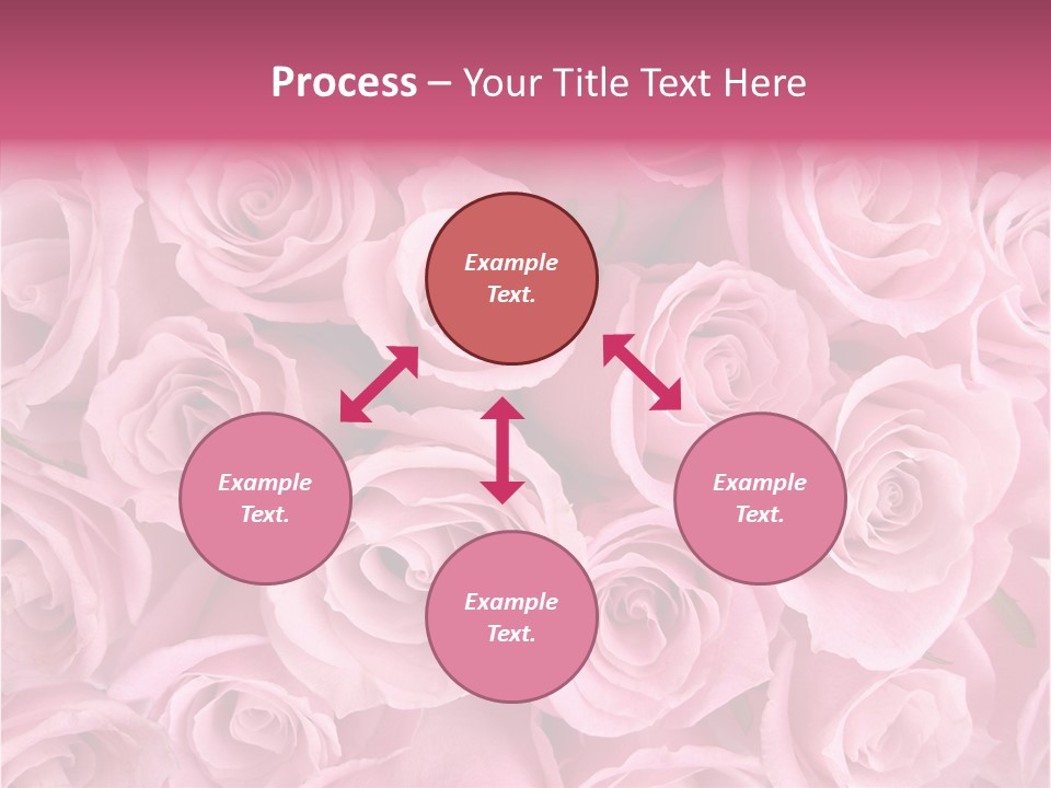 Flowers Pink Day PowerPoint Template