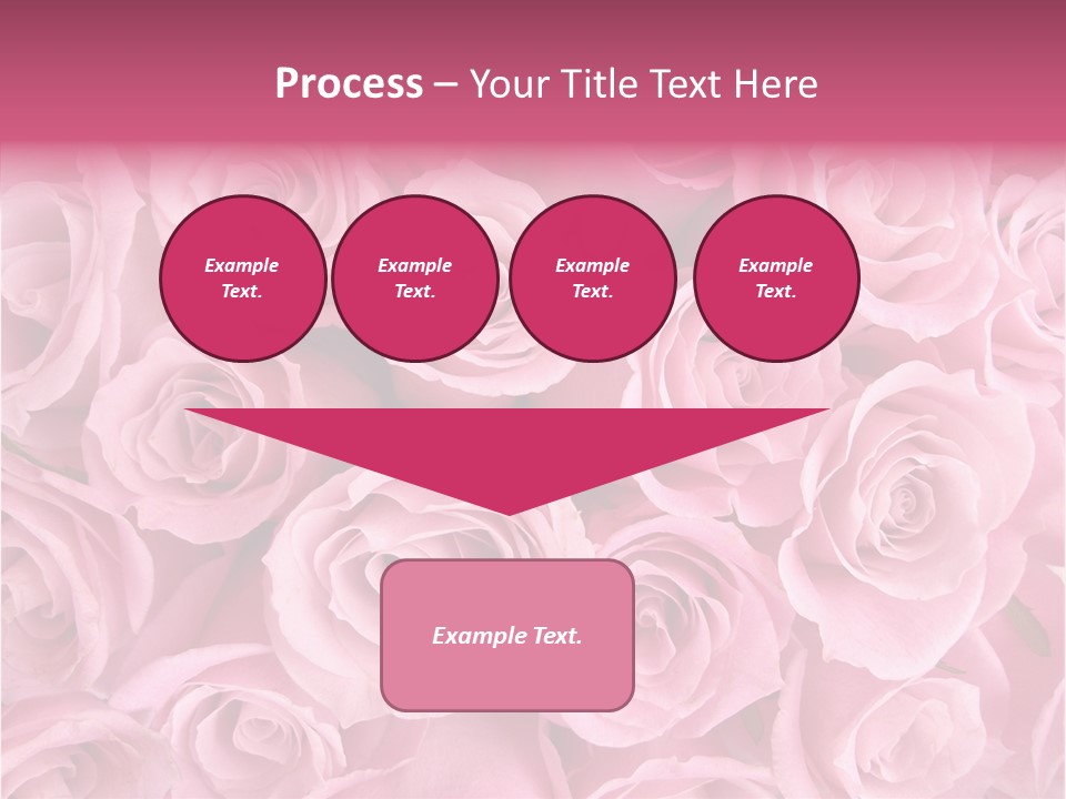 Flowers Pink Day PowerPoint Template