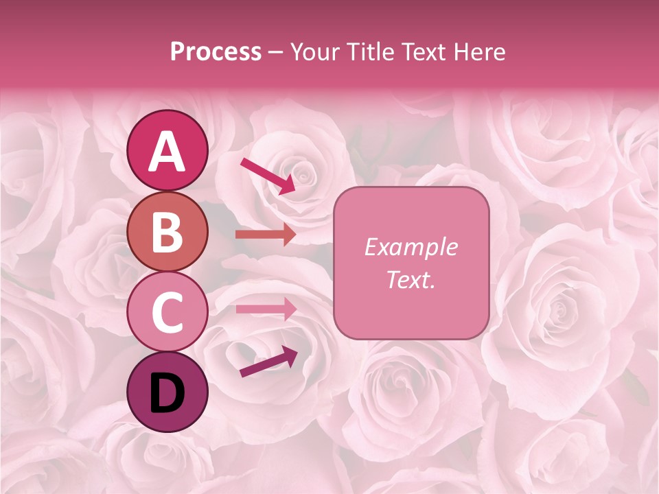 Flowers Pink Day PowerPoint Template