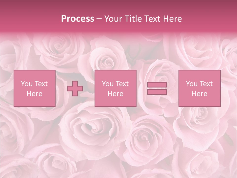 Flowers Pink Day PowerPoint Template