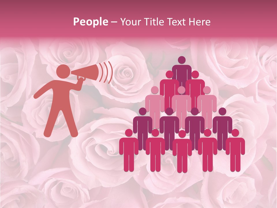 Flowers Pink Day PowerPoint Template