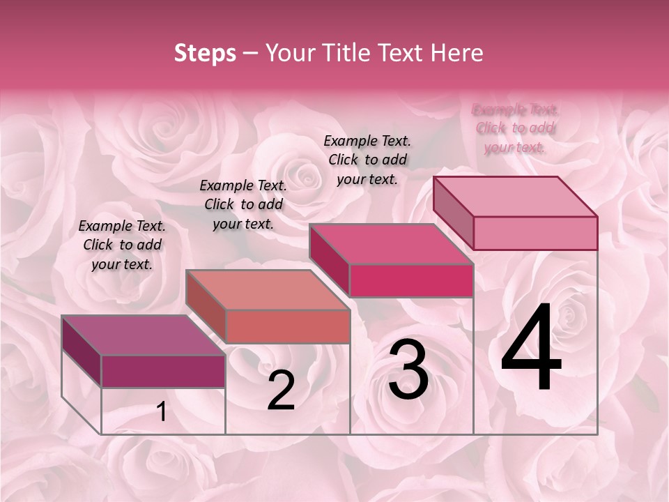 Flowers Pink Day PowerPoint Template